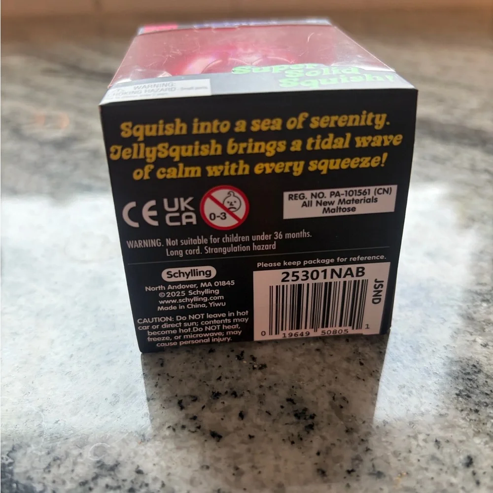NEE DOH Jelly Squish Squid PINK 💗 Sealed Viral squishy toy NeeDoh Jellyfish NEW